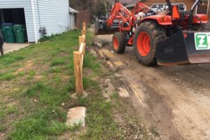 Driveway Grading with Zap Haul