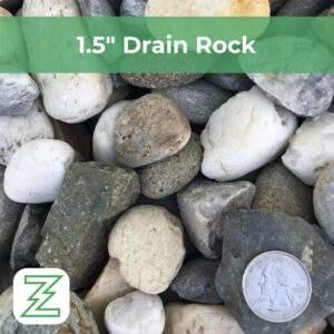 1.5" Drain Rock