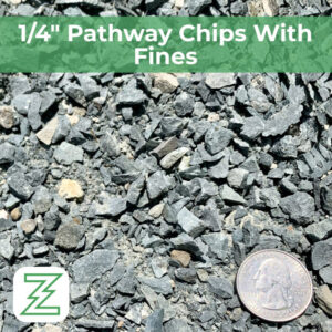 1:4" Pathway Chips With Fines
